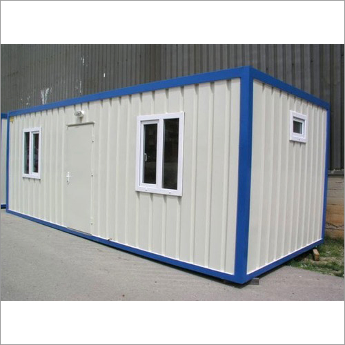 White And Grey Steel Portable Cabins