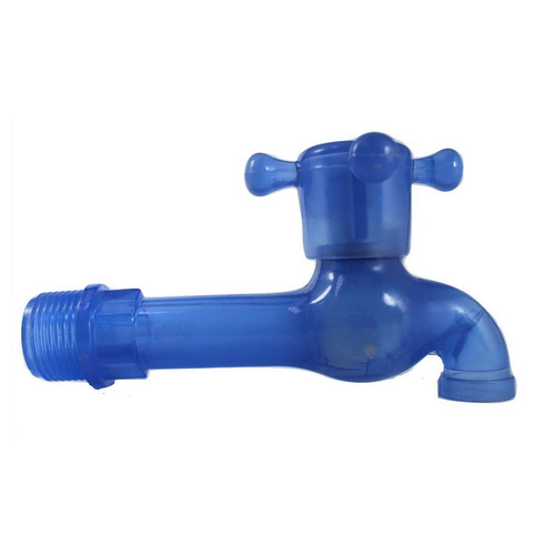 Blue Plastic Water Tap Blue Plastic Water Tap