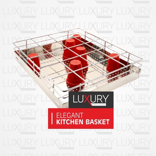 Stainless Steel Ss Sheet Glass Basket