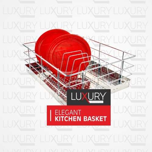 Steel Finish Ss Thali Sheet Basket