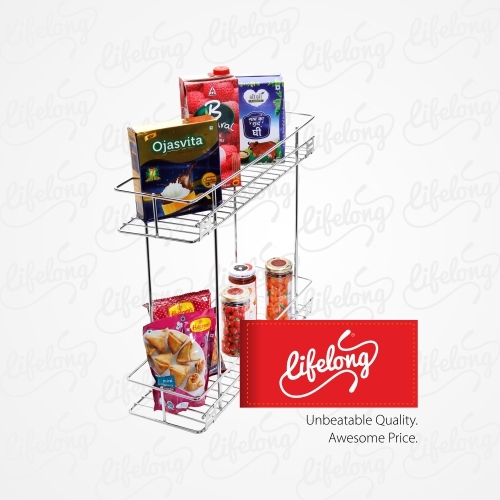 Stainless Steel Double Pull Out