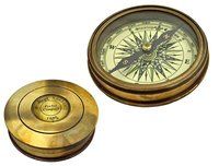 Nautical Replica Hub Vintage Compass Replica Nautical Compass - Robert Frost Poem