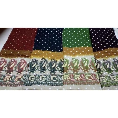 Unstitched Modern Cotton Dress Application: Women Material