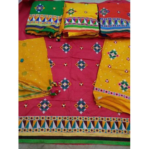 Heavy Embroidery Bandhej Salwar & Dupatta