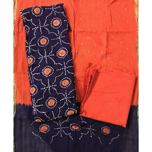 Unstitched Cotton Salwar Kameez