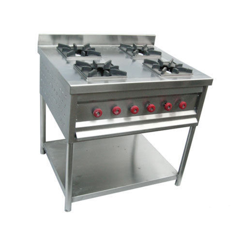 MOVABLE FOUR BURNER RANGE