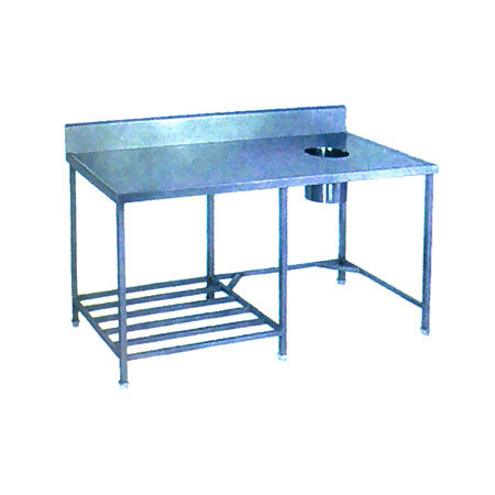 Stainless Steel Soiled Dish Landing Table - Variable Size, Wire Mesh Shelf | Durable, Rust Resistant, Easy Cleaning