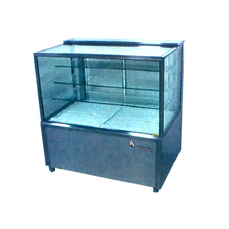 Straight Glass Display Counter - Glass and Metal, Multiple Specifications | Easy Assembling, Durable, Long Shelf Life