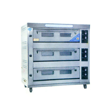 Stainless Steel Baking Oven - Three Compartments Variable Dimensions | Bulk Fast Consistent Baking Corrosion Resistant Durable Low Maintenance