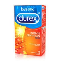 Durex Condoms - Latex, 52mm Nominal Width, 170mm Length | Lubricated, Standard Shape, Designed For Safe Sexual Intercourse And Sti Protection, Box Of 12