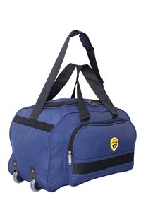 Hard Craft Unisex Nylon Blue Lightweight Waterproof Luggage Travel Duffel Bag with Extra Compartments and Roller Wheels  Brand:  Hard Craft