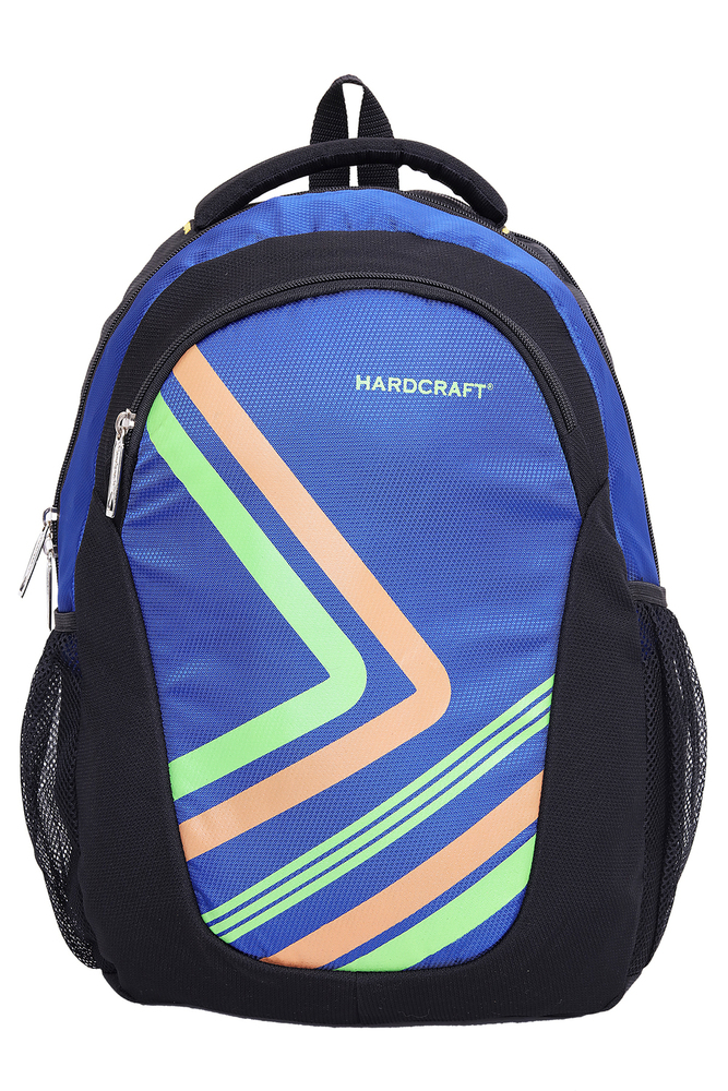 Hard Craft Unisex's Backpack 15inch Laptop Backpack Lightweight (D-Blue-Black)