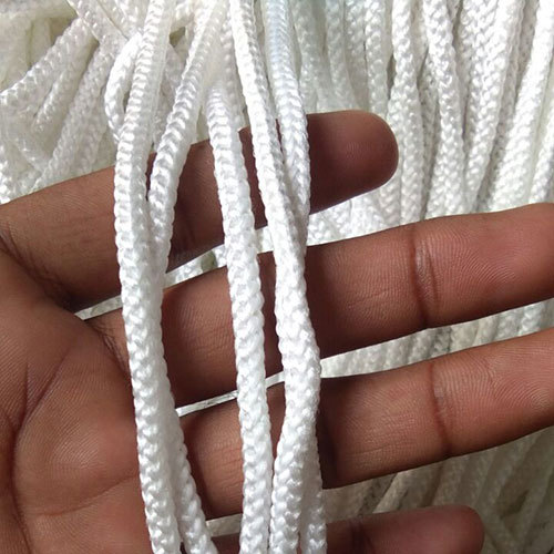 Polyester Braided White Rope