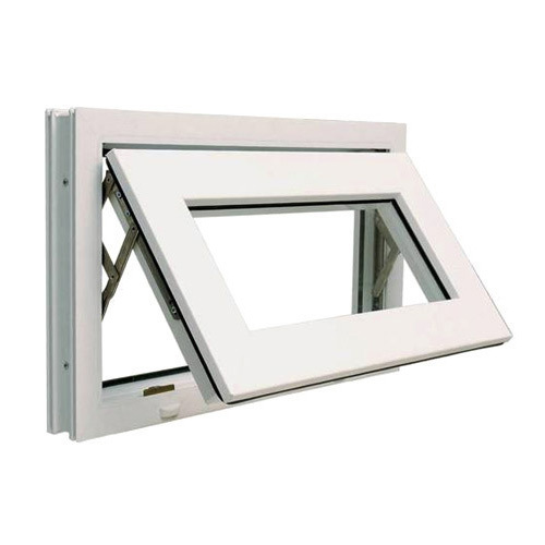 UPVC Top Hung Window - 1520mm x 920mm | Swing Open Style, Attractive Design, Customizable Colors