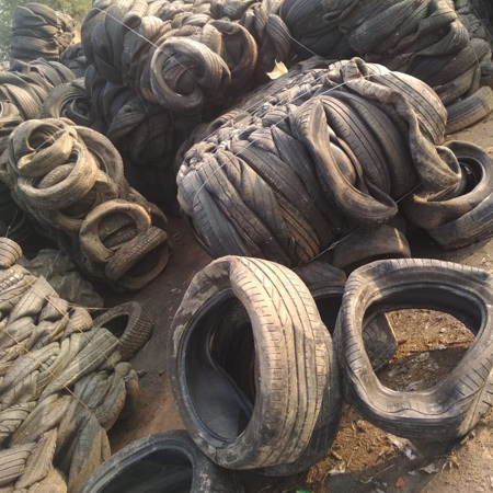 Rubber Tyre Scrap By SHIVA INDUSTRIES