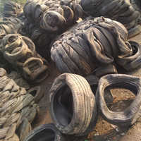 Rubber Tyre Scrap - Used, Variable Size & Weight, Irregular Shape | Bulk Available, Eco-friendly, Durable, Recyclable, Cost-effective, Versatile