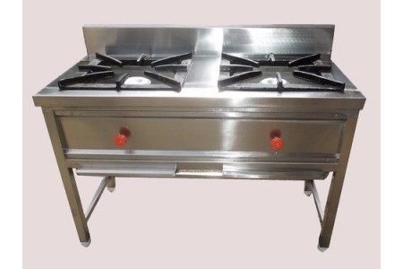 Double Burner Cooking Range