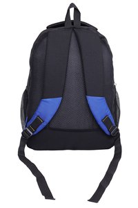 Hard Craft Unisex's Backpack 15inch Laptop Backpack M-Zip Lightweight(D-Blue-Black)