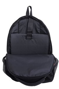 Hard Craft Unisex's Backpack 15inch Laptop Backpack M-Zip Lightweight (Grey-Black)