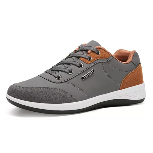Mens Gray Casual Shoes