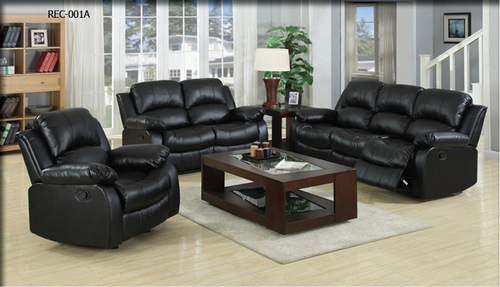 Black Recliner Sofa