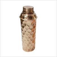 Copper Hammered Bottle