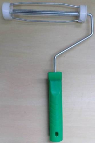 Cage Handle - 38mm Diameter Metal Rod with Durable Plastic Grip | Enhanced Heat-Fixed Design for Long-Lasting Performance