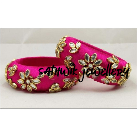 Designer Silk Thread Bangles