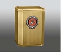 Cluster Rose Gold Cube Urn