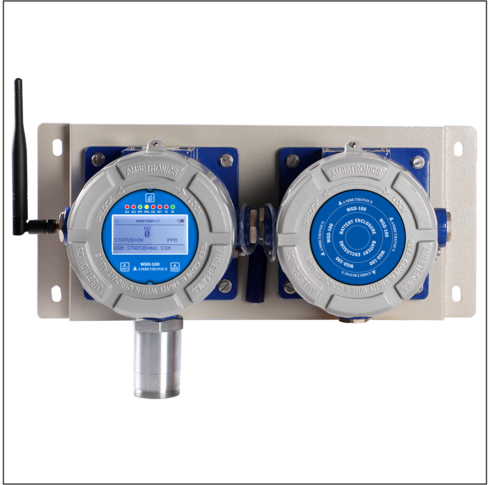 Wireless Gas Detectors with Universal Receiver