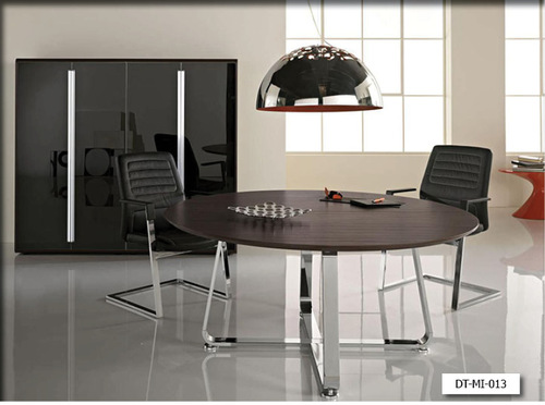 Brown Meeting Table