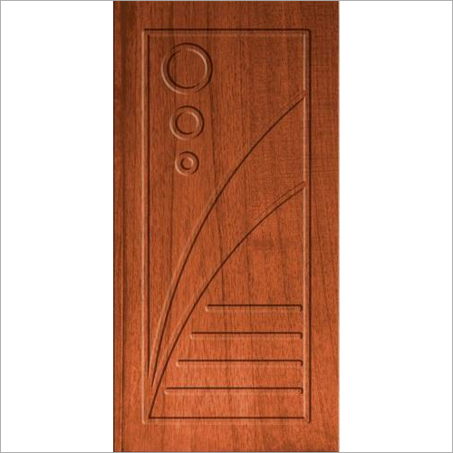 Membrane Pressed Doors - High-Grade Wood, Customizable Dimensions, Brown Color | Durable Design, Easy Installation, Appealing Look, Modern Style, Safe Packaging