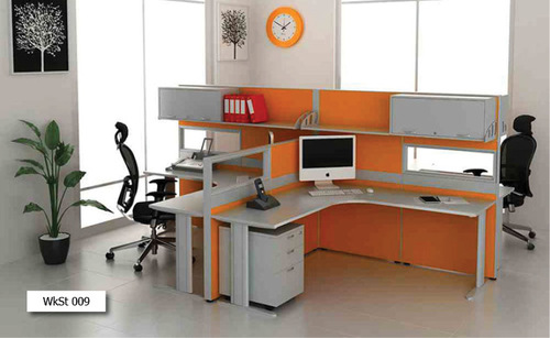 Workstation - Wood, 20-80 Weight Range | Antique Silver & Orange, Durable with 1 Year Warranty