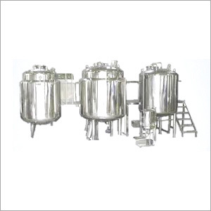 Automatic Oral Liquid Syrup Manufacturing Plant