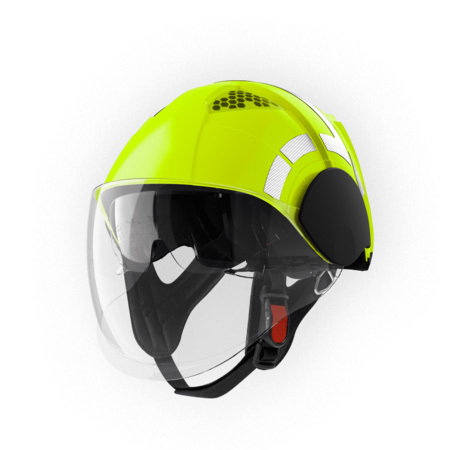 Green Fireman Helmet