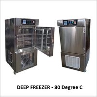 Laboratory Deep Freezer (- 80 Degree C) Capacity: 4 Cu Ft.