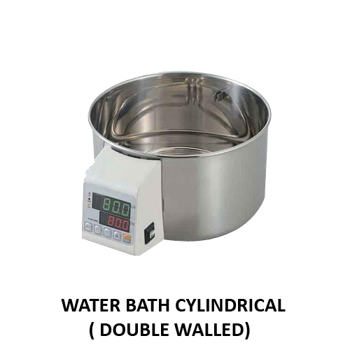 Double Wall Cylindrical Water Bath