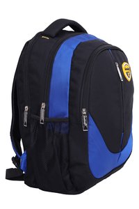 Hard Craft Unisex's Backpack 15inch Laptop Backpack M-Zip Lightweight(D-Blue-Black)