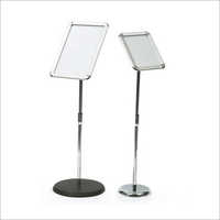 Clear Display Poster Sign Holder Floor Stand