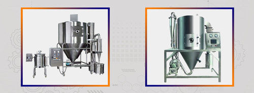 Atomizer Type Spray Dryer - Color: Silver