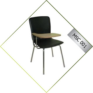 Black Writing Pad Chairs
