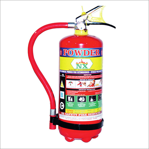 4 KG ABC Fire Extinguisher - Mild Steel, Lightweight Design | Robust, Easy to Use, MAP Powder Filled, Pressure Indicator