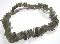 Natural Labradorite Chip Bracelet Gravel Uncut Nugget 6mm To 9mm Beads