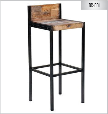 Painted Metal Bar Chair