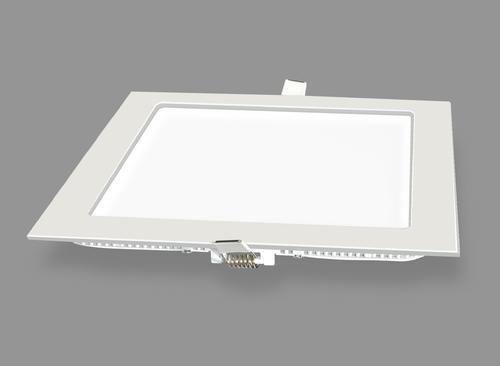 12 Watt LED Panel Light - Die Cast Aluminium 6x6 Inch White Color 230V AC | 120Â° Beam Angle Anti-Glare Diffuser 86% Energy Saving