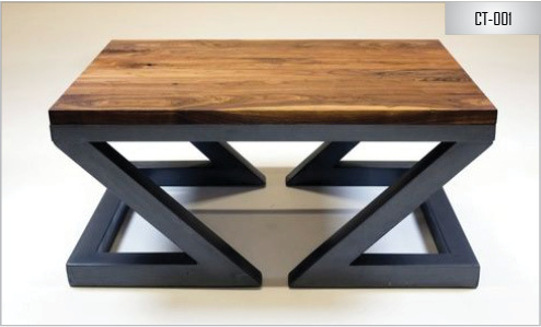 Black & Brown Center Table