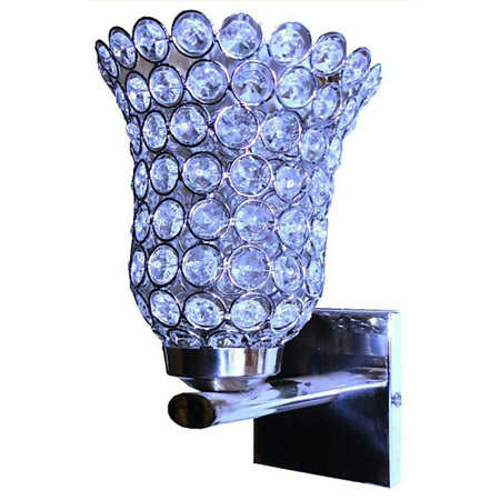 Decorative Crystal Uplight Wall Lamp
