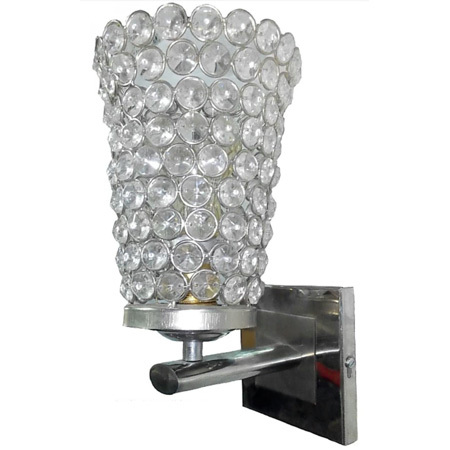 Crystal Gem Uplight Wall Lamp