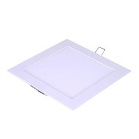 15w Led Panel Light - Die Cast Aluminium, 8x8 Inches, White | Anti-glare Diffuser, 86% Energy Saving, Smd 2835, 230v, 105 Lm/w
