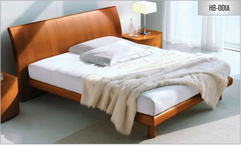 Brown Hotel Bed
